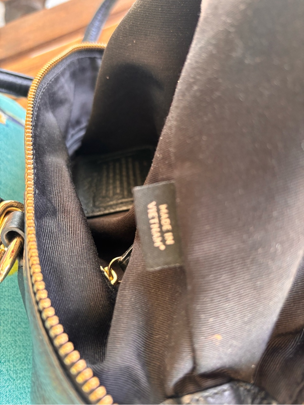Authentic coach, small Kelsey satchel black - Picture 9 of 11